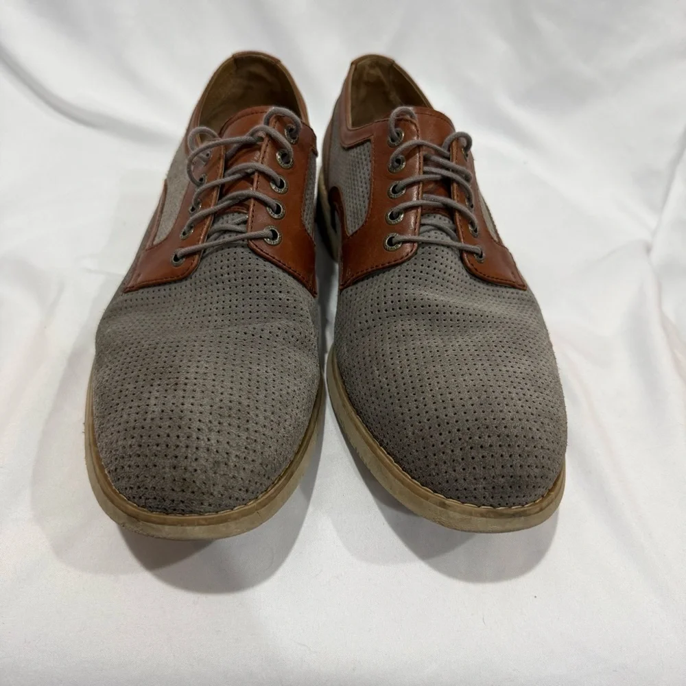Johnston & Murphy Perforated Oxford‎ Shoes 10M Smart Casual Lightweight Corpcore